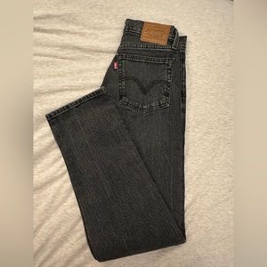 Dark grey Levi’s Wedgie Jeans